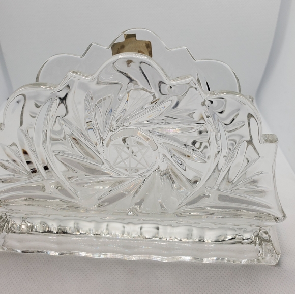 Zajecar Yugoslavia Lead Crystal Napkin Hol… - Picture 4 of 6